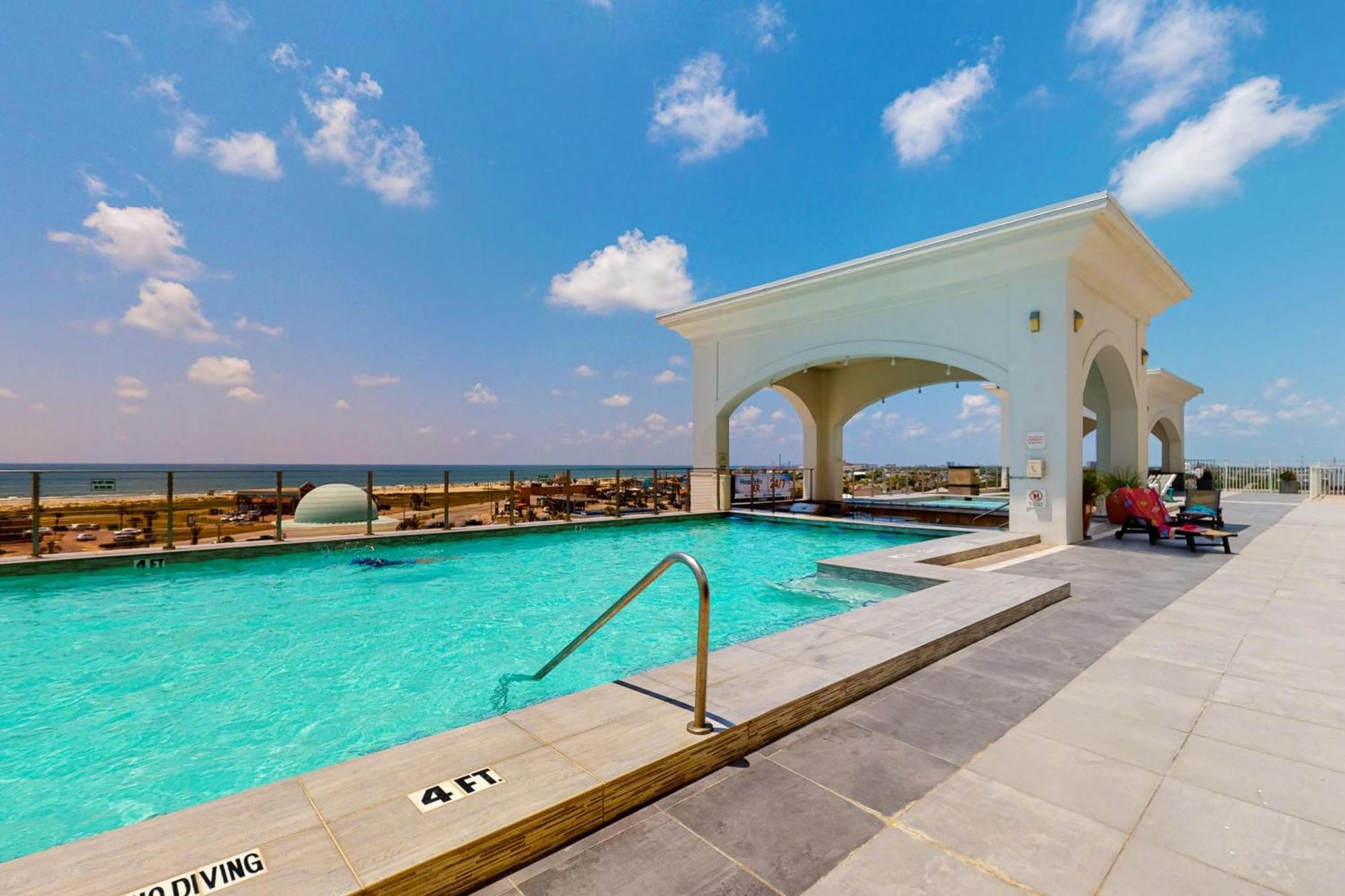 Emerald By The Sea 1214 Sea For Miles Galveston Bagian luar foto