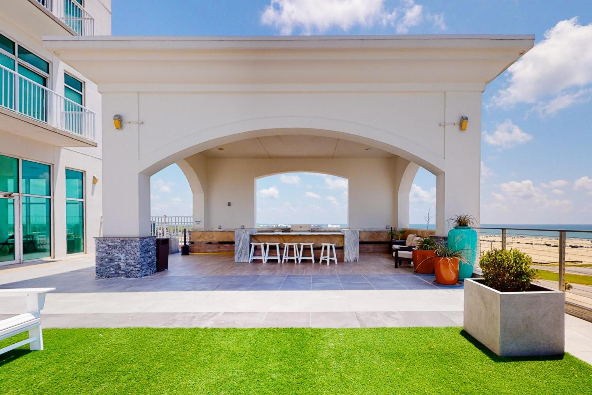 Emerald By The Sea 1214 Sea For Miles Galveston Bagian luar foto