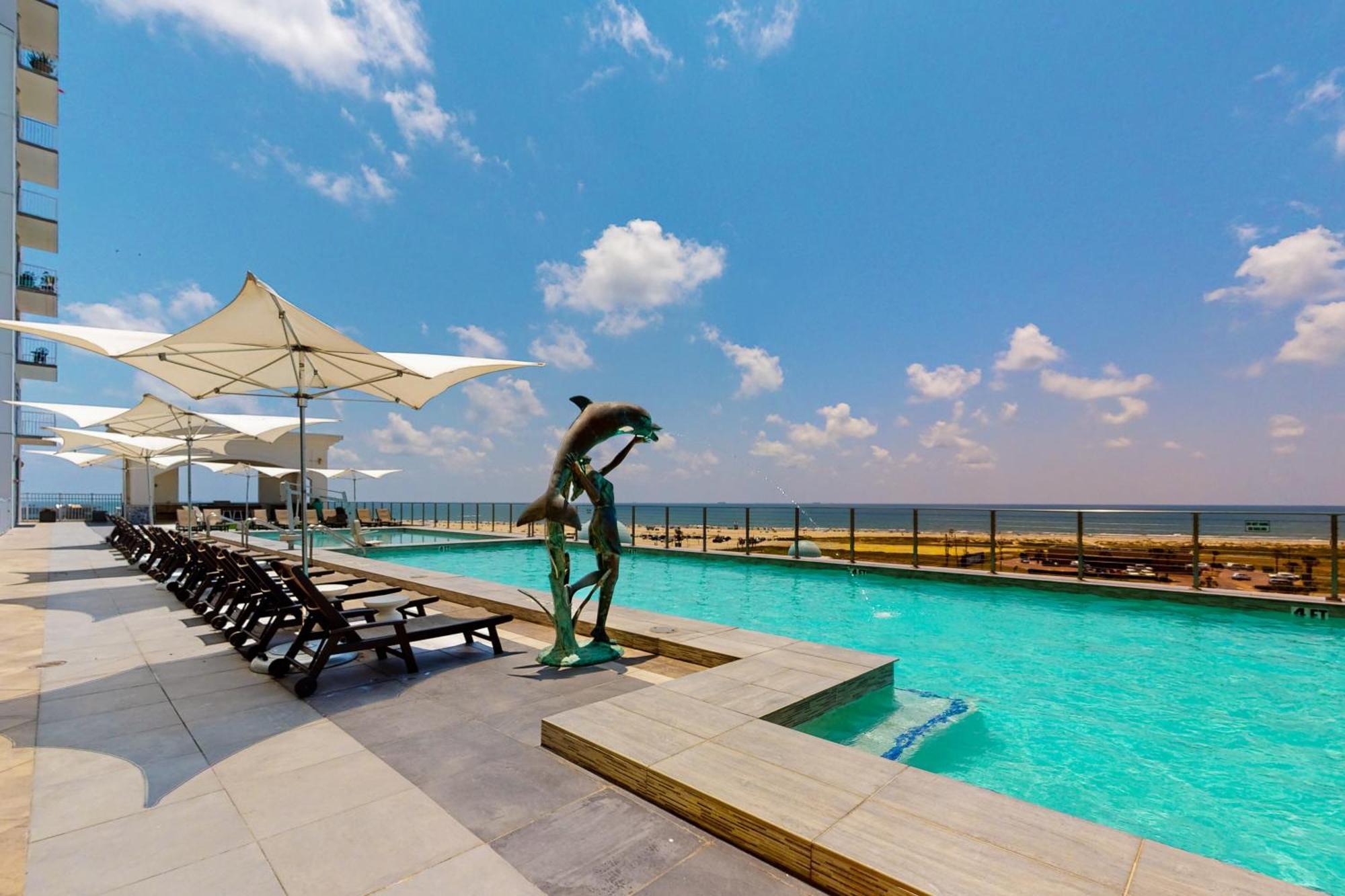 Emerald By The Sea 1214 Sea For Miles Galveston Bagian luar foto