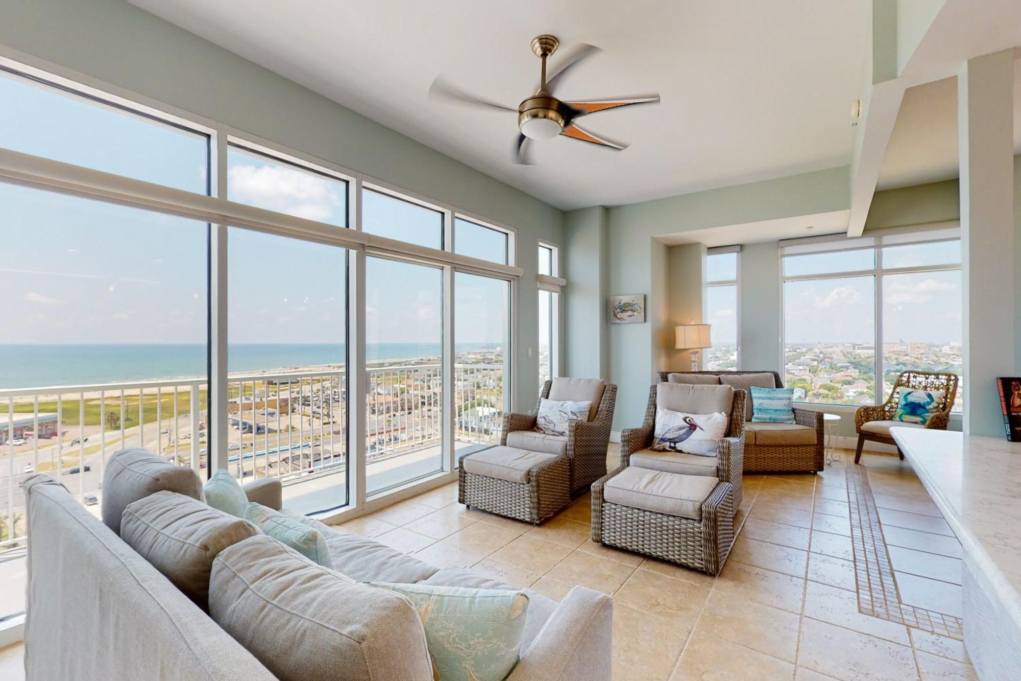 Emerald By The Sea 1214 Sea For Miles Galveston Bagian luar foto